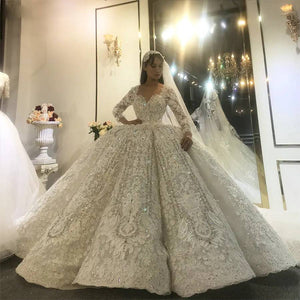 Customized Amanda Novias Luxury Dubai Wedding Dress with Real Work & Photos