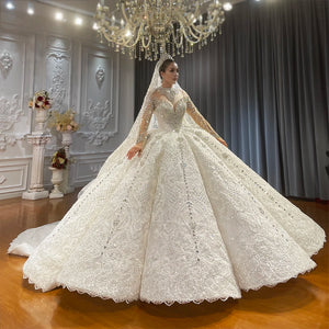 Customized Amanda Novias Luxury Wedding Dress with Rhinestone Details