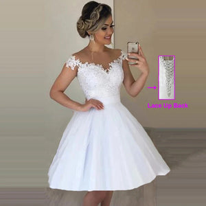 Detachable Skirt Wedding Dress Off The Shoulder 2 in 1 Prom Gown Bridal Party Dress