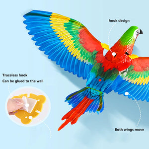 Simulation Bird Interactive Cat Toys Electric Hanging Eagle Flying Bird