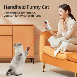 Cat Toys Interactive Smart Teasing Pet LED Laser Indoor Cat Dog Toy