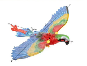 Simulation Bird Interactive Cat Toys Electric Hanging Eagle Flying Bird