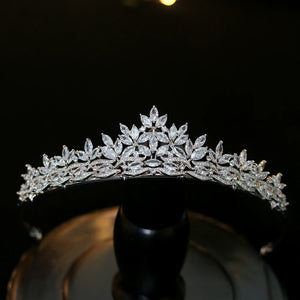 2024 Wedding Hair Accessories CZ Crown Bride Headdresses Gift