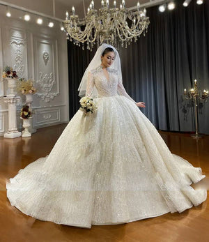 Customized Amanda Novias Original Design Luxury Bridal Wedding Dress