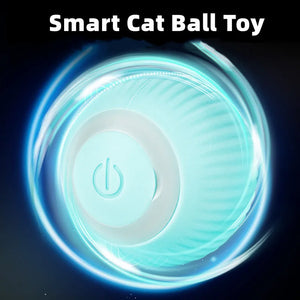 Electric Cat Ball Toy Interactive Moving Smart Cat Toy Ball for Indoor Playing