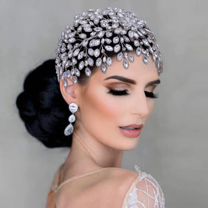 Sparkling Rhinestone Bridal Hair Band Woman Dress Crystal Hair Accessories